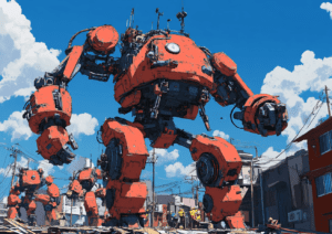 giant security robots protect your website